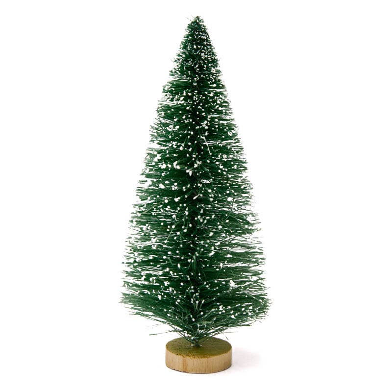 Factory Direct Craft - Vendita all'ingrosso Alberi di Natale finti - Alberi a spazzola verde smerigliato da 5" (confezione da 6)2
