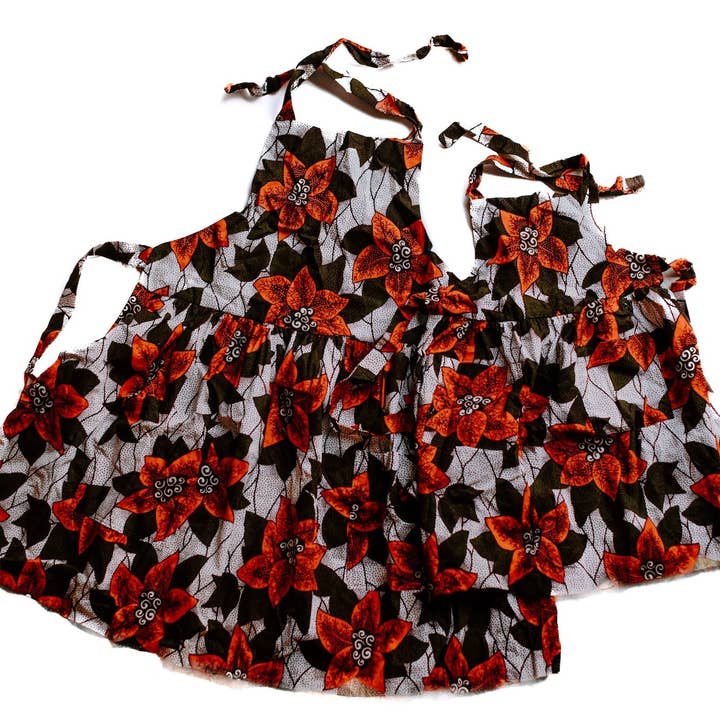 Grain of Rice Project - Wholesale Apron - Adult and Child Apron Set