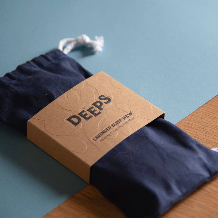 DEEPS - Wholesale Sleep/Eye Mask - Weighted Lavender Sleep Mask1
