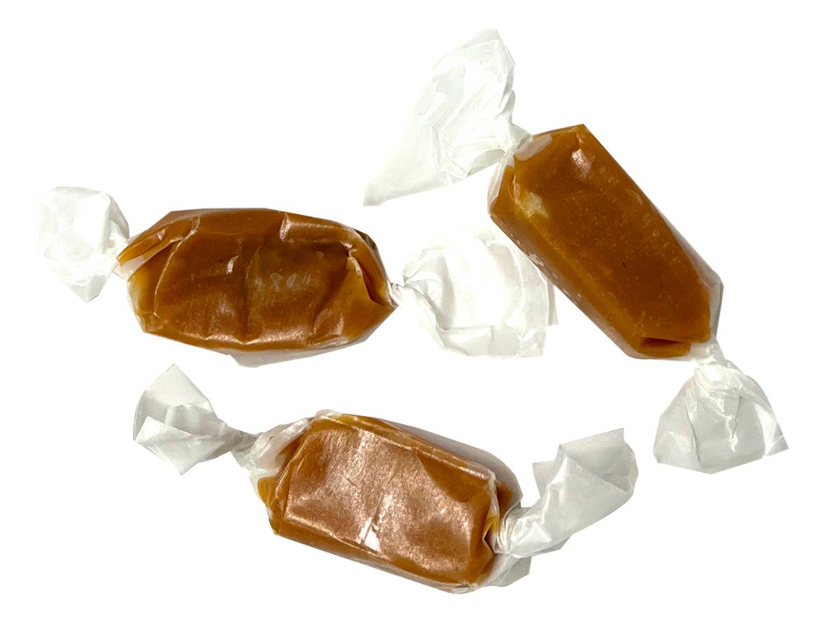 Sunflower Food Company - Wholesale Caramel - Cassi's Butter Caramel 12/4 oz resealable bags2