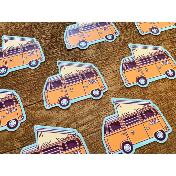 Noteworthy Paper & Press - Wholesale Sticker - Rocky Mountain National Park Camper Van Sticker