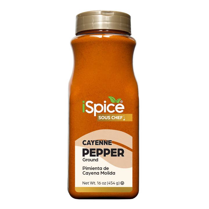 iSpice - Wholesale Dried Spice - iSpice | Cayenne Red Pepper | 16 oz | Food Service Size | Kosher | Rich Aroma