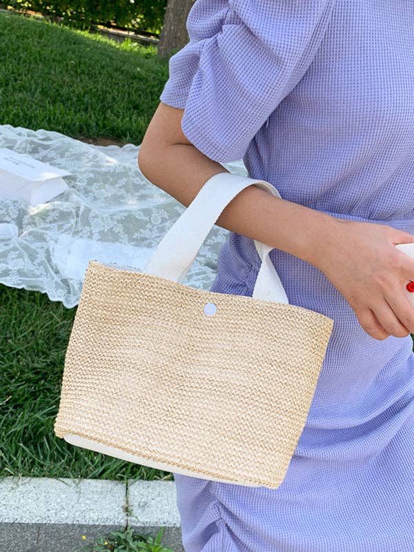 KK Bloom – Großhandel Strandtaschen – Einfache, lässige Tasche aus Webstoff für den Urlaub8