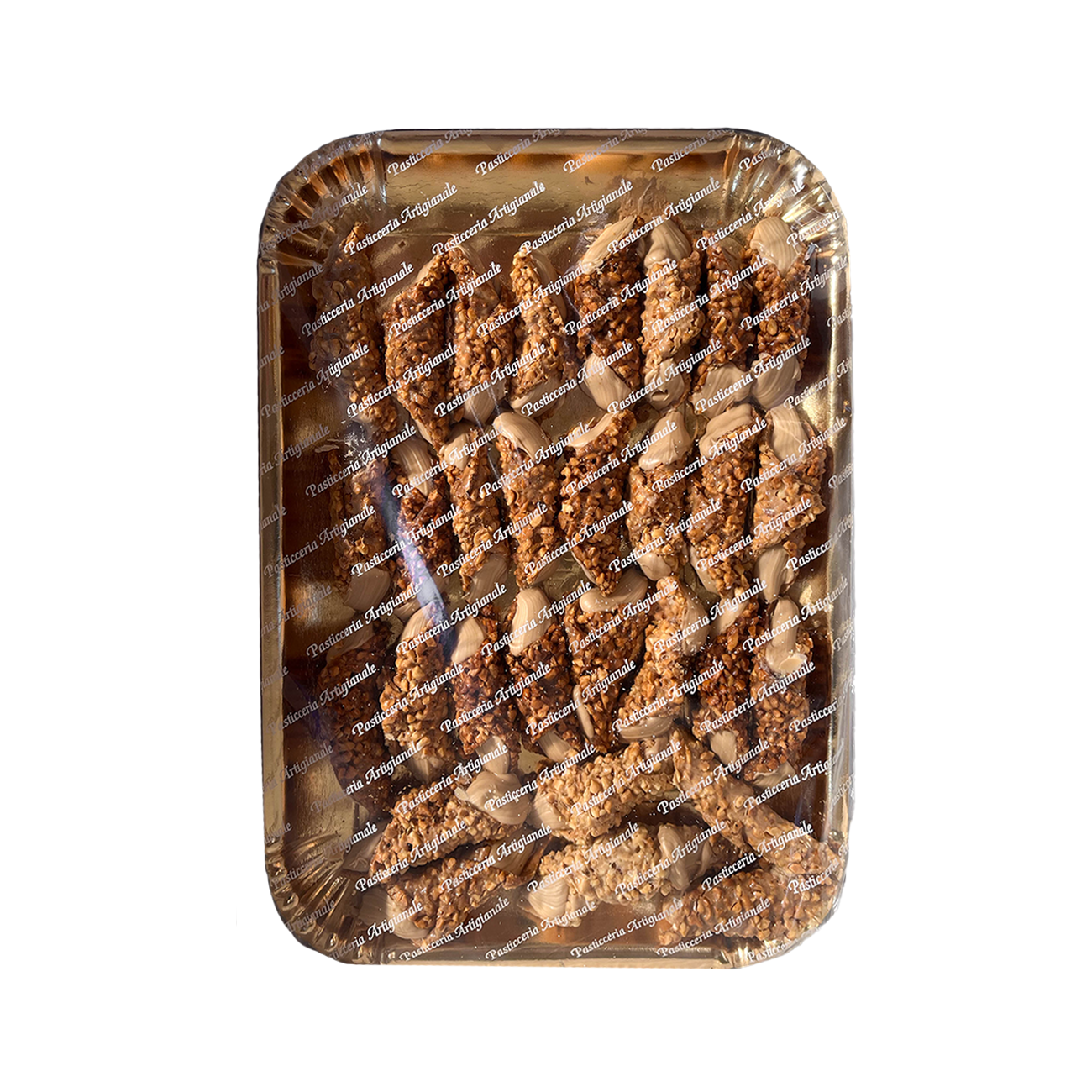 OLIO DI SERRA - Wholesale Chocolate Covered Sweets - Crunchy cannoli filled with hazelnut chocolate - Crunchy cannoli filled with chocolate and hazelnuts (30pcs)1