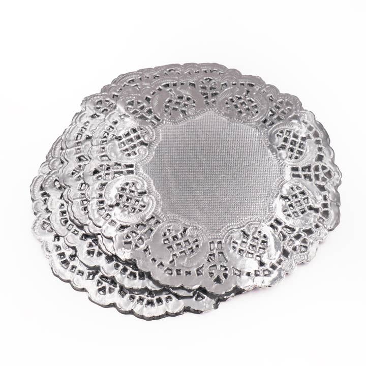 Angels Craft - Wholesale Doily - Metallic Paper Doilies 30-ct (2 colors available)2