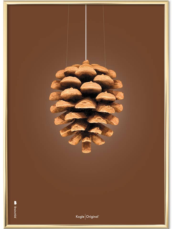 Koglen poaster — Brown background — Classic for wholesale by Brainchild
