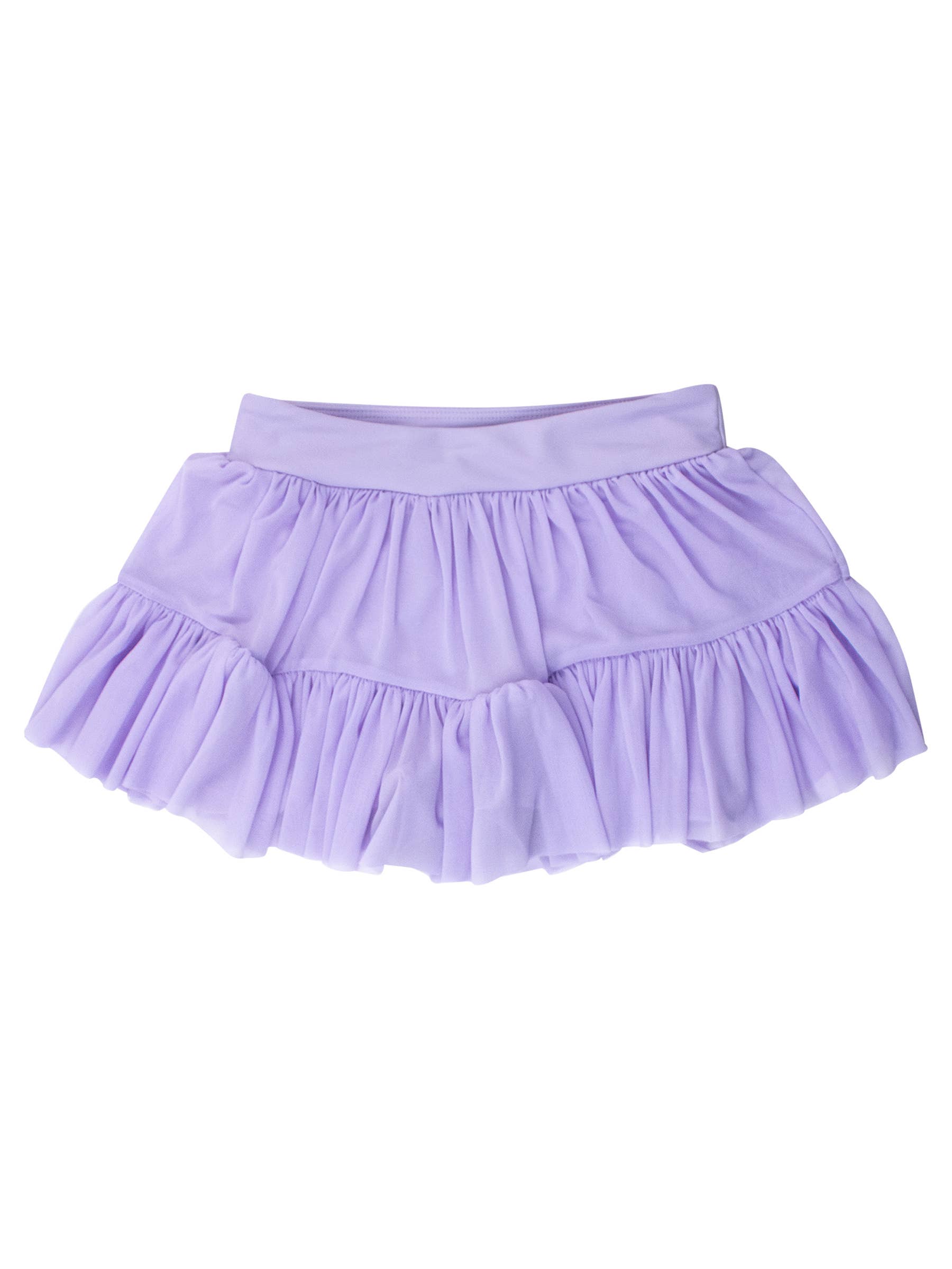 Paars Meisjes lavendel actieve tule skort voor groothandel op Faire1