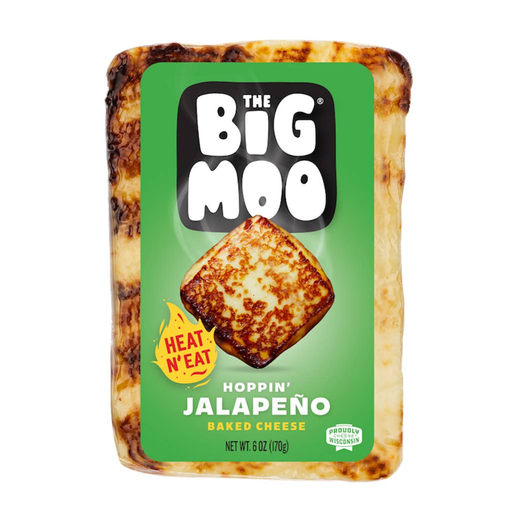 The Big Moo Cheese - Wholesale Cheese - THE BIG MOO Baked Cheese - Hoppin' Jalapeño1