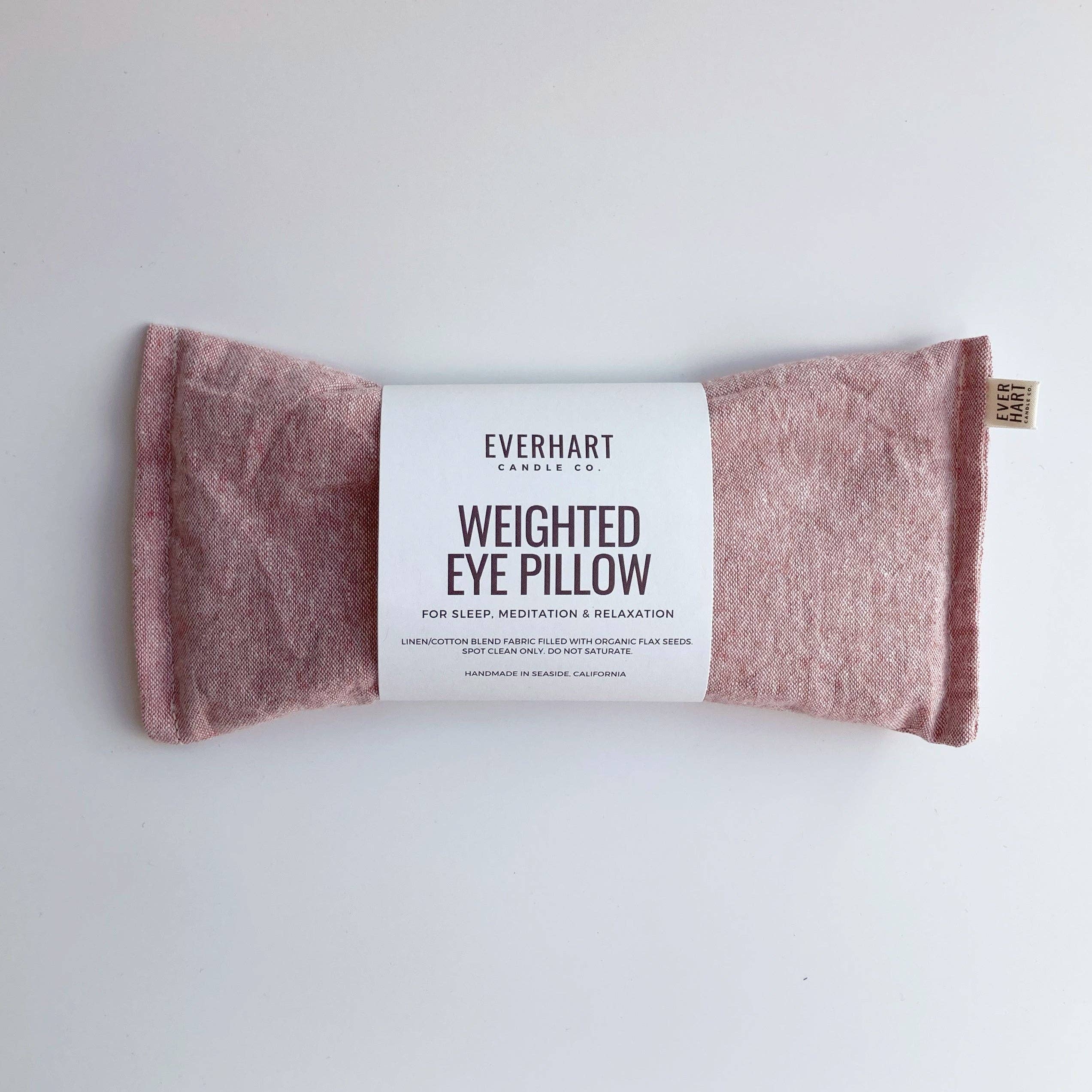 Everhart Candle Co. - Wholesale Spa/Therapy Pillow - Weighted Eye Pillow - Blush2