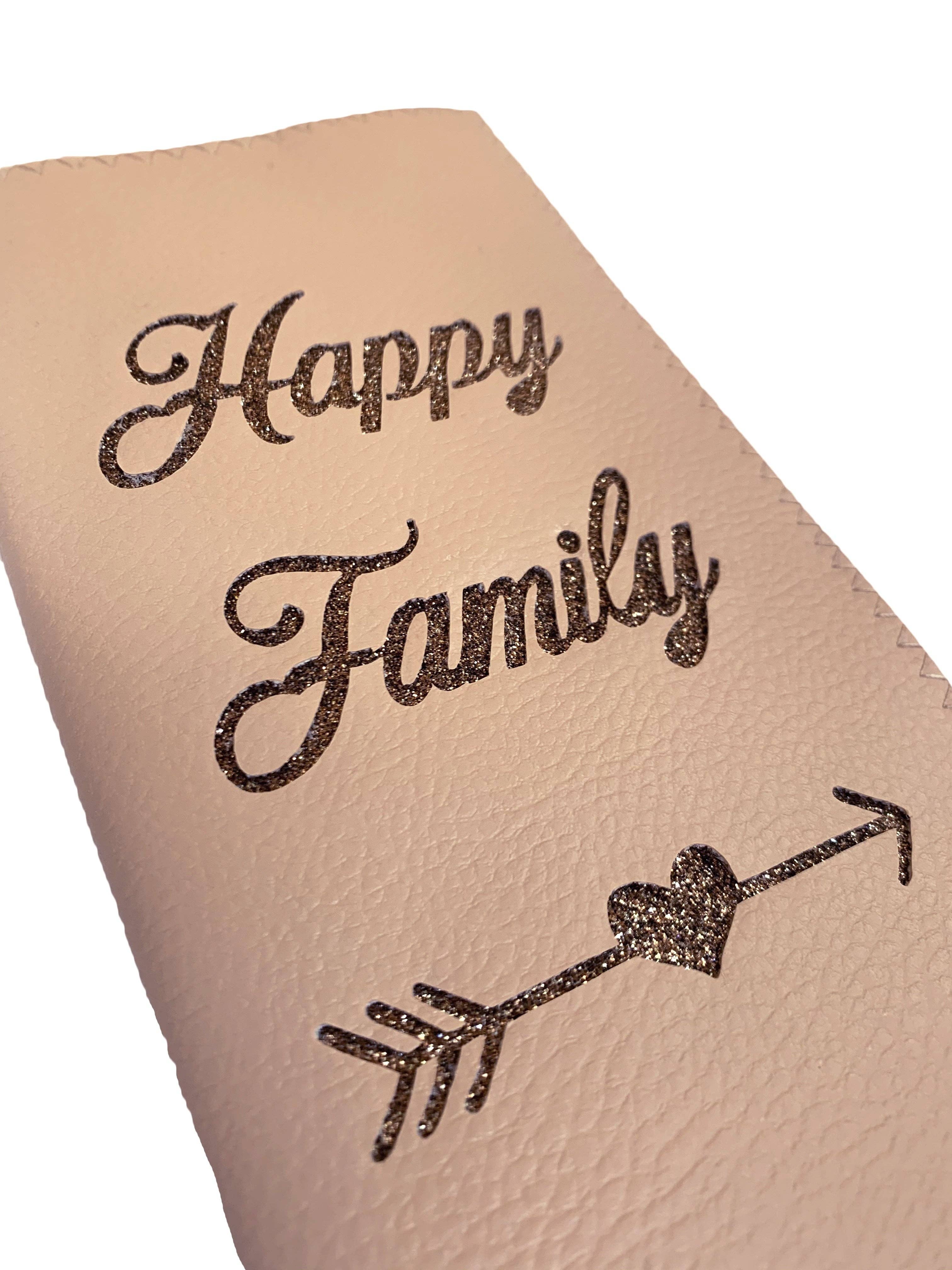 Crapaud Chou - Wholesale Book Cover - Happy Family Handmade Family Booklet Cover2