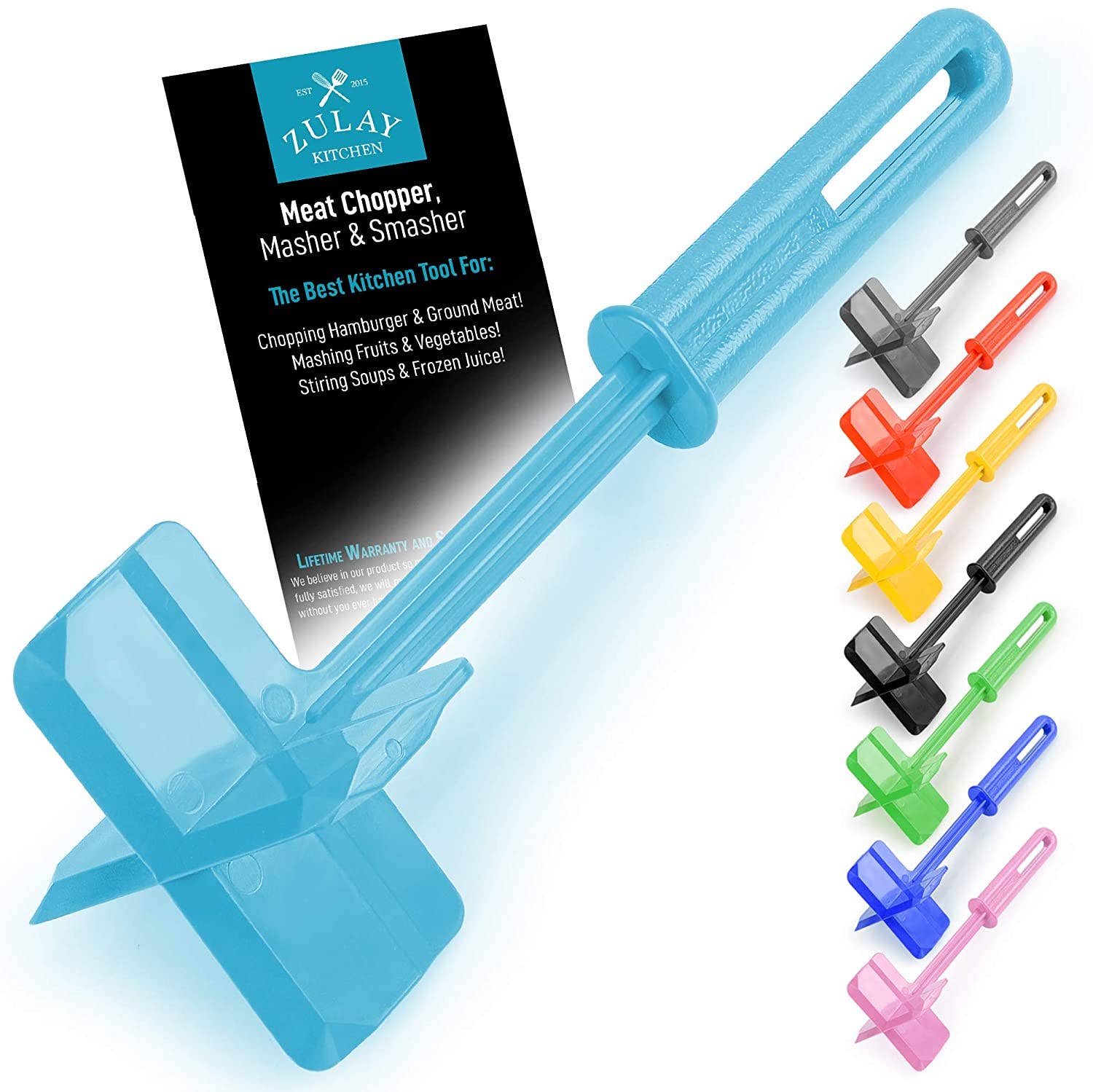 Zulay Kitchen - Wholesale Kitchen Tool/Gadget - Meat Chopper For Ground Beef And Ground Beef Smasher19