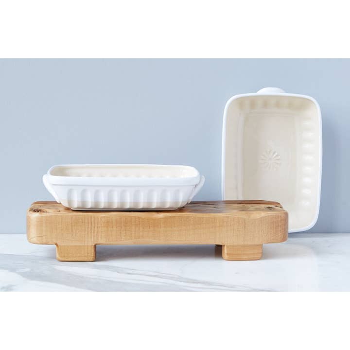 White Lasagna Baker for wholesale by etúHOME