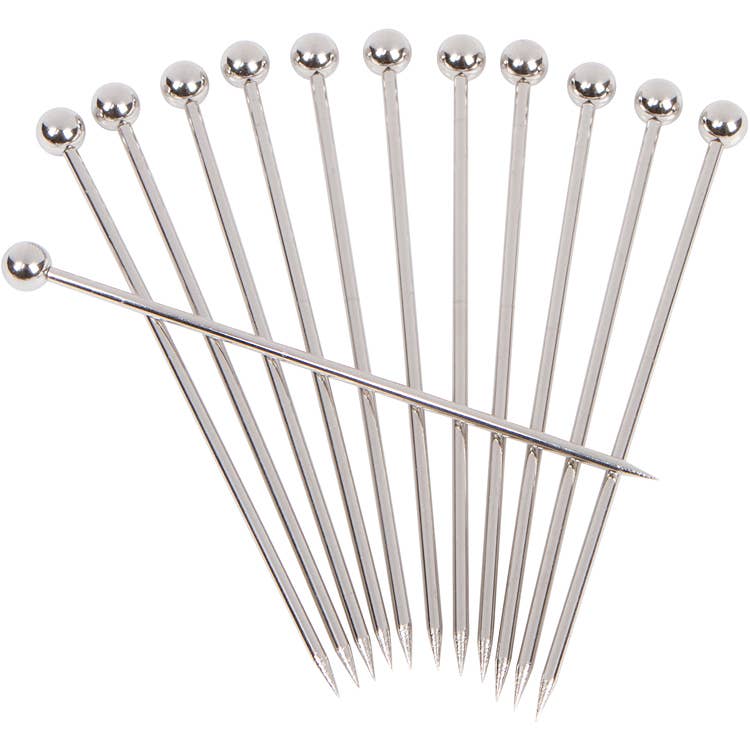 A Bar Above – wholesale Cocktail pick – Cocktail Picks for Garnishes, Stainless (12 Piece, Short)7