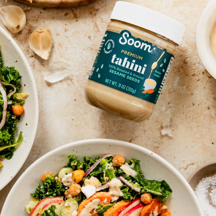Soom Foods - Wholesale Nut Butter - Premium Tahini (11oz)3