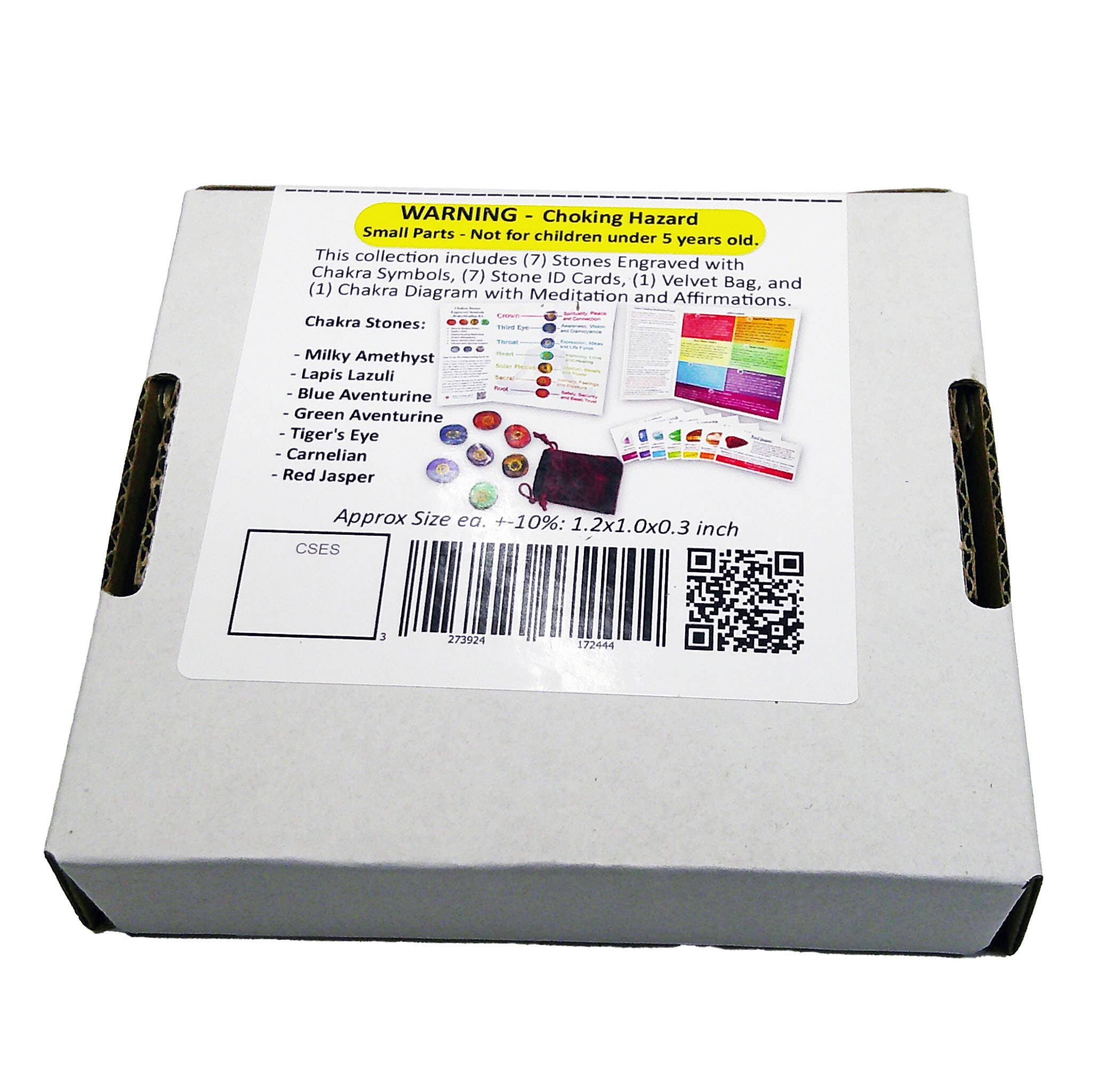 Deep Healing Light - Wholesale Spiritual Stone/Crystal - Chakra Stones, Engraved Symbols - Reiki Healing - Polished18