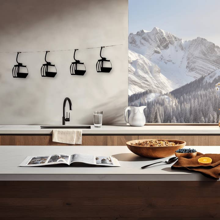 The Creative Garland Company - Vendita all'ingrosso Decorazione da parete 3D - La Ghirlanda della Gondola – Edizione Personalizzata del Resort3