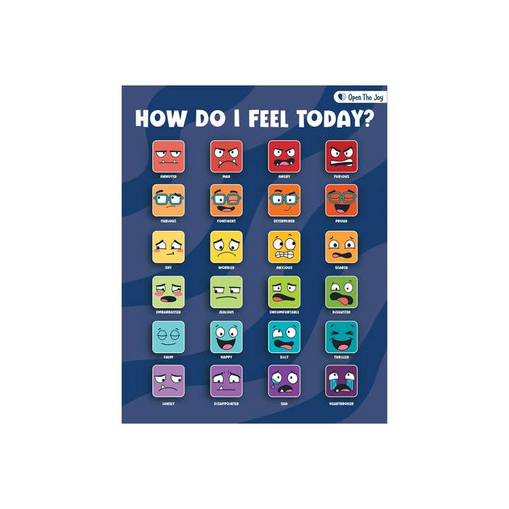 Open The Joy - Wholesale Poster - Emotions Poster Pack2