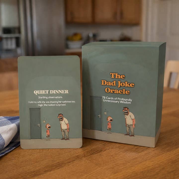 Pappa Skämt Orakel - 78 Kort av Djupt Onödig Visdom för wholesale av IBIZA TAROT