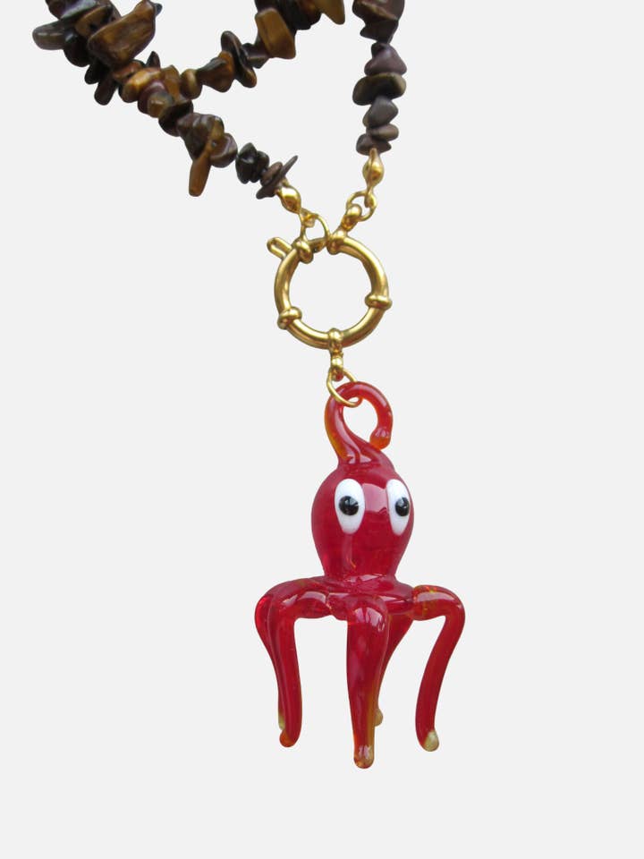 Polvo & Contas de Coral Castanho for wholesale by Le Club Olive