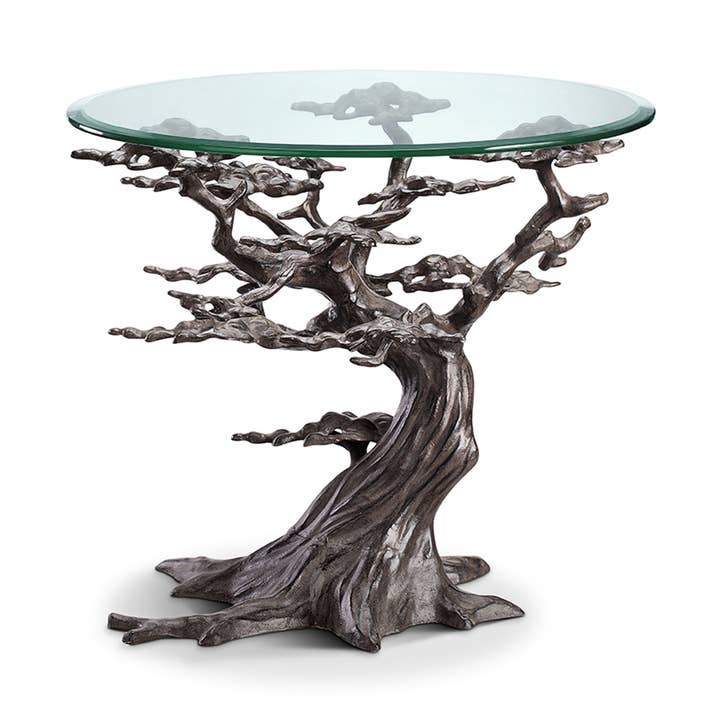 Cypress Tree End Table for wholesale by SPI Home