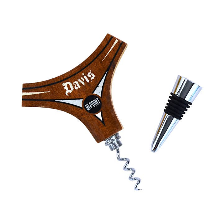 Racquet Inc - Wholesale Bottle/Wine Opener - Antique Wooden Tennis Racquet Wine Bottle Opener1