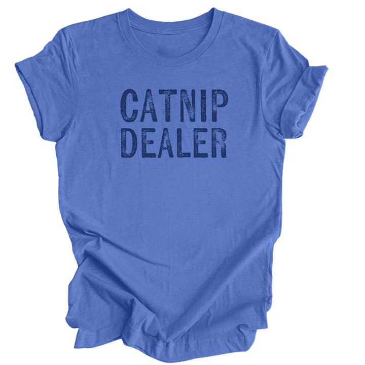 Luv the paw - Wholesale T-Shirt (Graphic) - Unisex - Catnip Dealer - Funny Shirt for Cat Lovers - Luv the Paw1