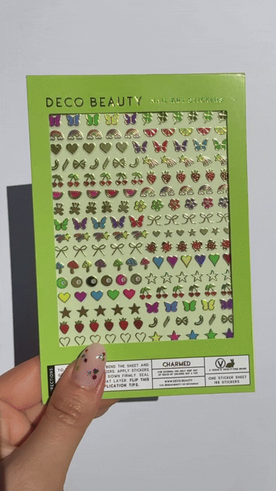 Deco Beauty – Arte/decalque de unhas por atacado – Autocolantes de Nail Art - CHARMED3