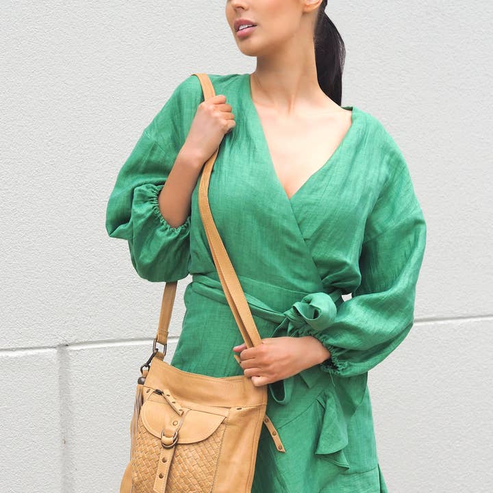 Cadelle Leather - Wholesale Crossbody bag – Women's - Millie Crossbody | Camel2