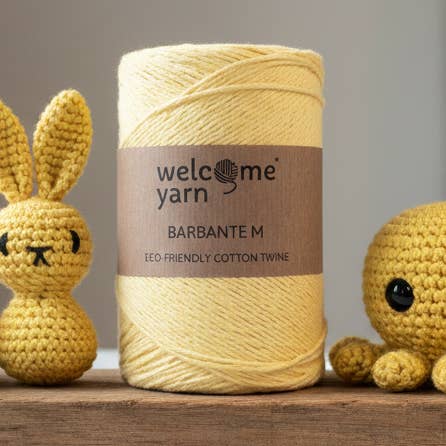 Barbante M Amarelo por atacado de WelcomeYarn