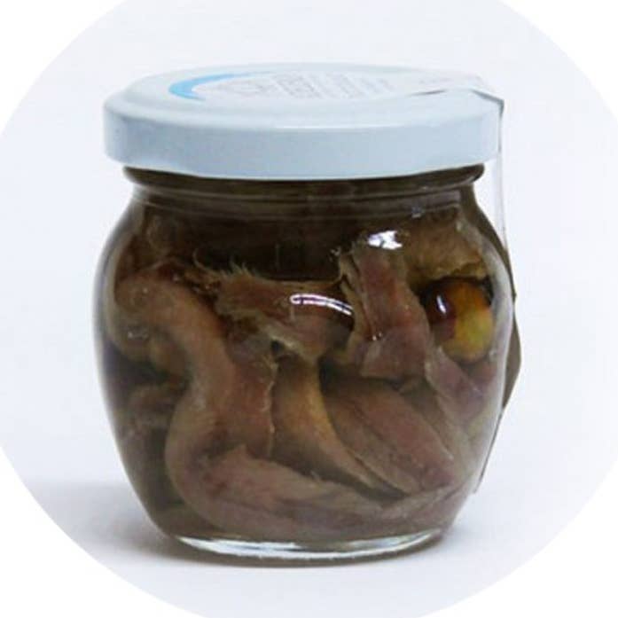 Ansjovisfiléer med pistasch i olivolja - Adelfio för wholesale av Emporio Sicilia