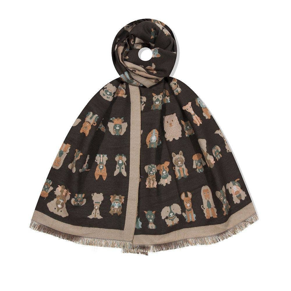 Fox by Ren GmbH - Wholesale Sjaal - Dames - Sjaal met hondenprint5