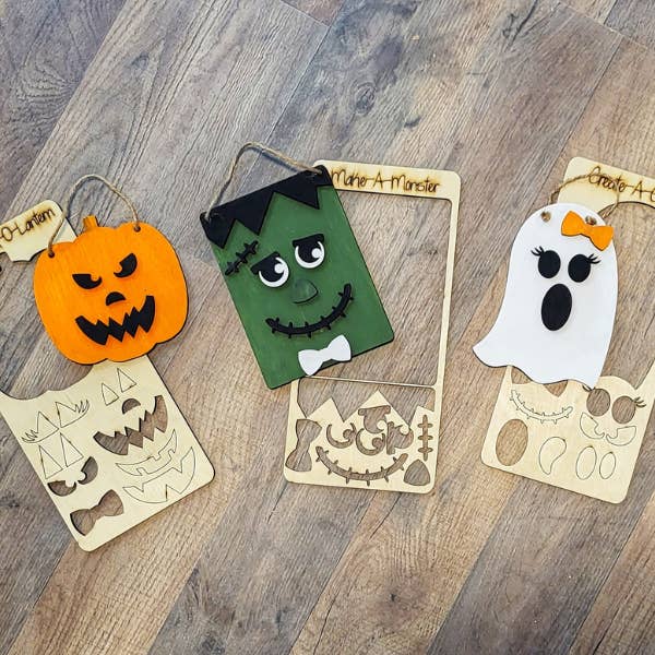 DIY Kids Halloween Paint kit for wholesale by The Adorned Willows Marketplace LLC