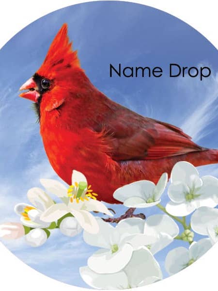 Magnet-ND-Cardinal Dogwood for wholesale by Custom Decor