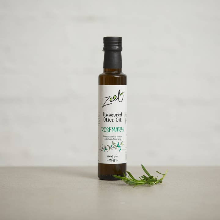 ZEET - Wholesale Olive oil - ROSEMARY EXTRA VIRGIN OLIVE OIL 250ml1
