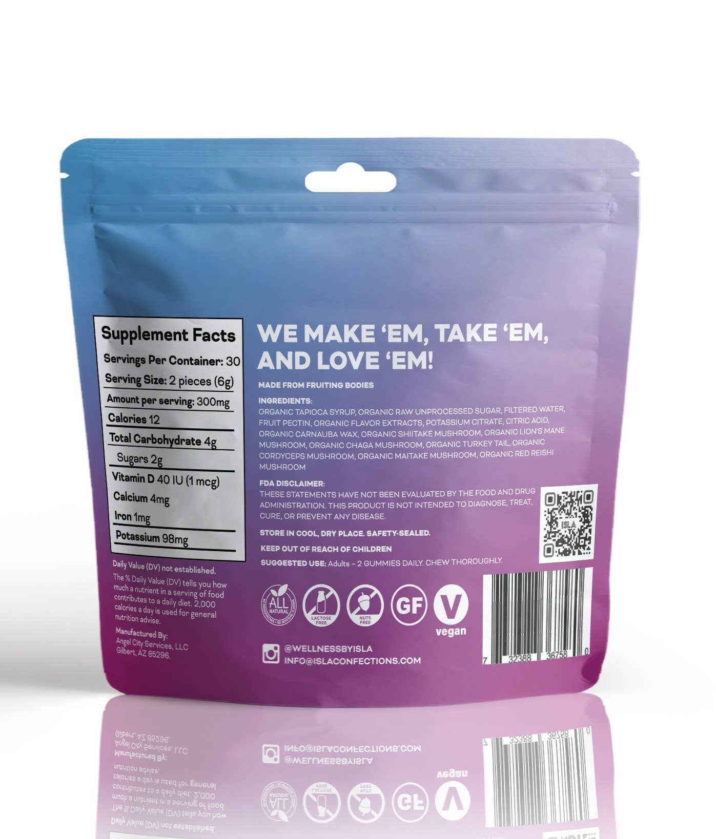 Isla Wellness - Wholesale Oral Supplement/Vitamin - Focus Gummies3