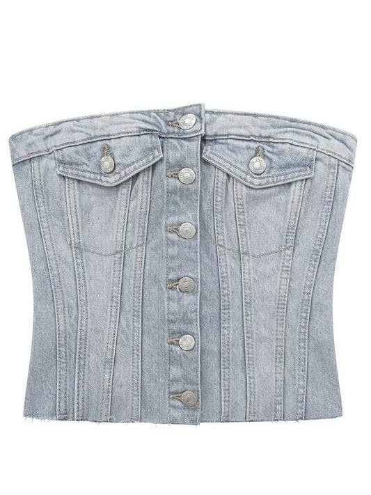 Flarix - Wholesale Blouse - Women's - denim tube top8