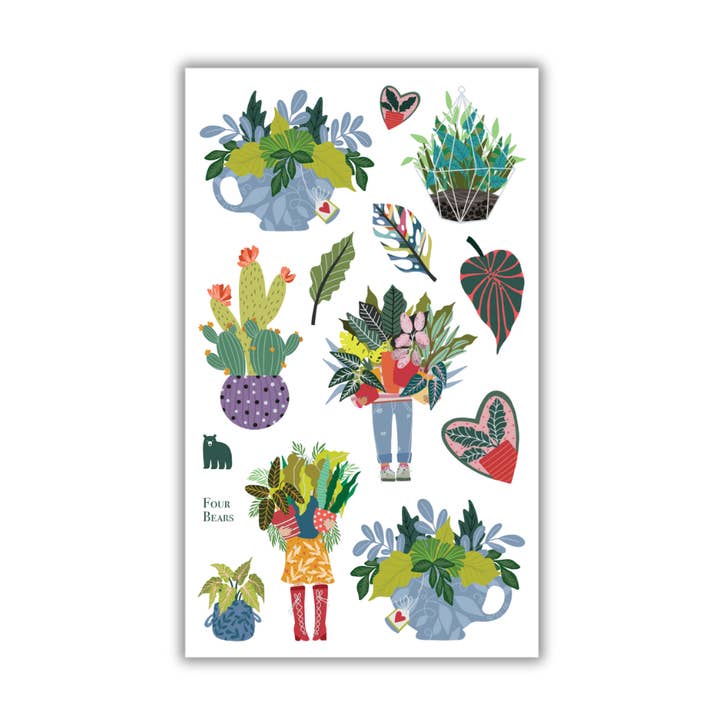 Vita delle piante per la vendita all'ingrosso da parte di Four Bears Sticker Club