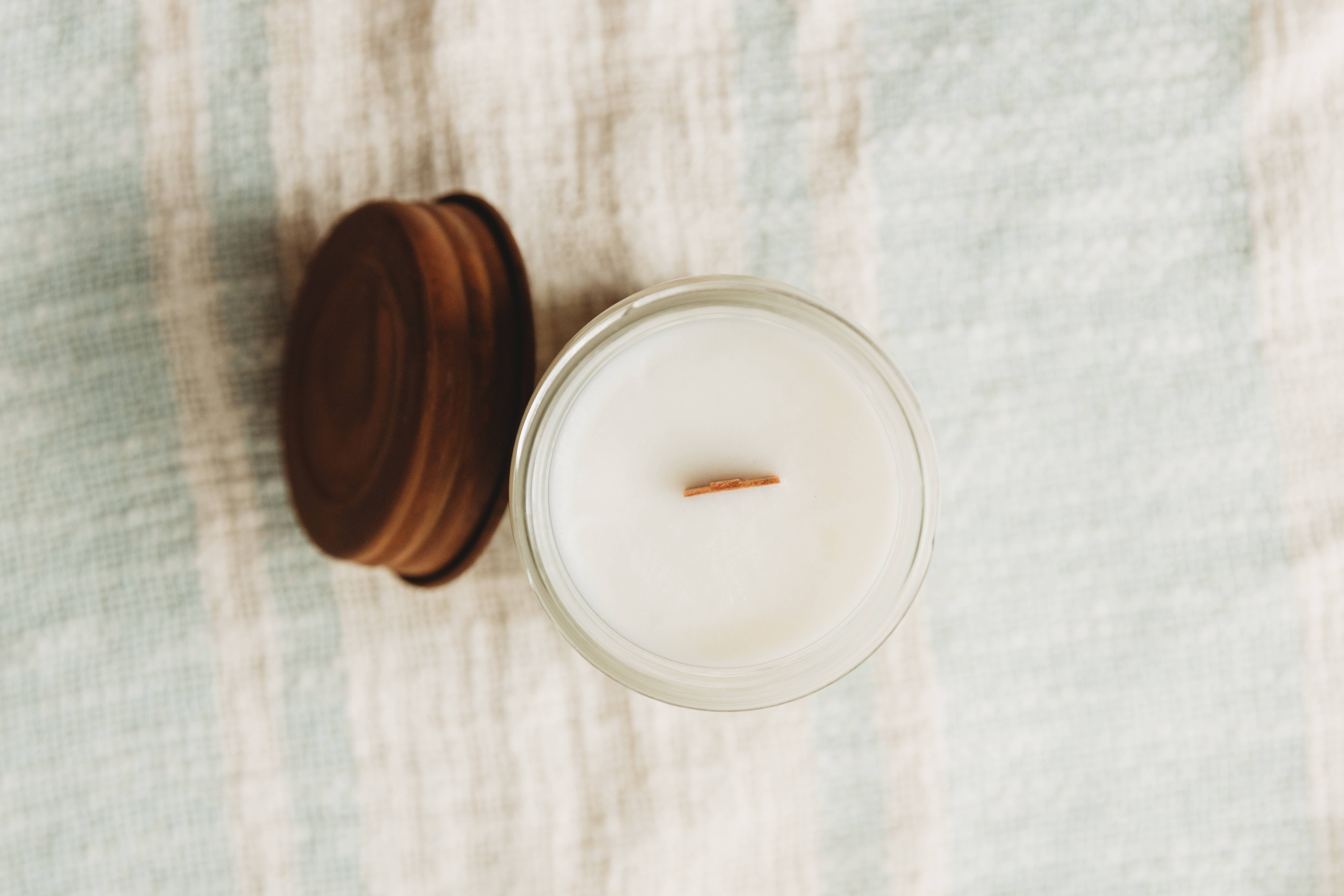 Woodsy Wicks - Wholesale Jar/Filled Candle - Oktoberfest candle - Crackling Wood Wick - Non-Toxic Soy Wax2