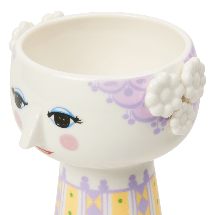 Danish Design Collective - Wholesale Vase - Bjørn Wiinblad - Eva - Long Base Ceramic 3D Plant Pot / Vase1