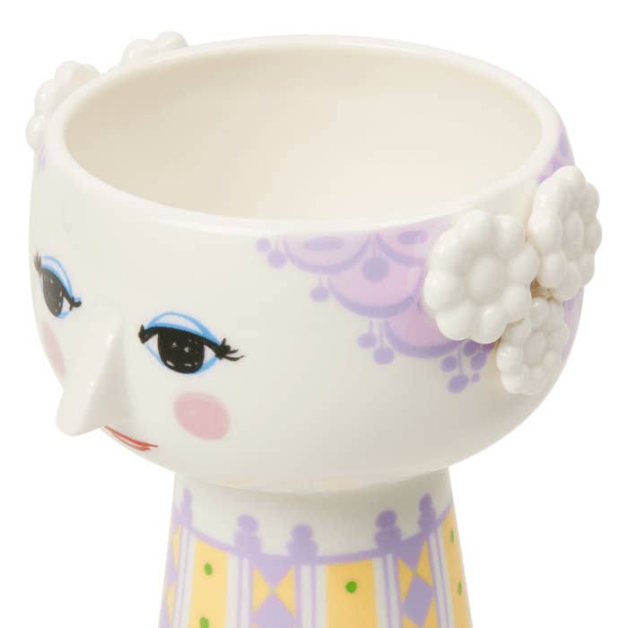 Danish Design Collective - Wholesale Vase - Bjørn Wiinblad - Eva - Long Base Ceramic 3D Plant Pot / Vase1