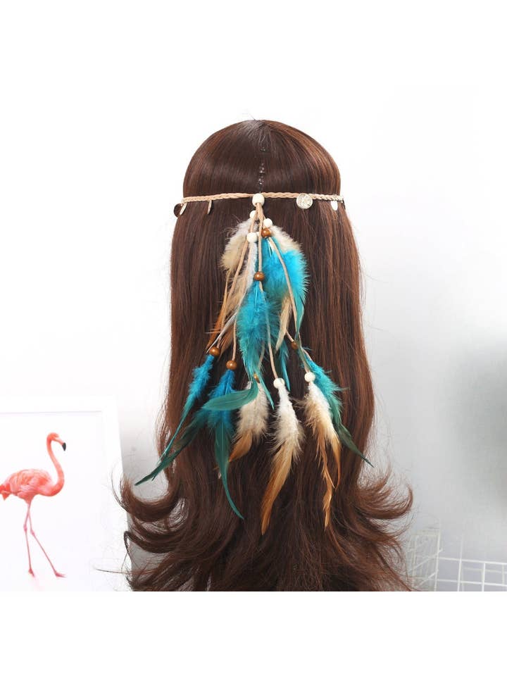 Hairish - Bohemian Feather Hair Accessory for wholesale by Funkyrel® Atzbranding Limited