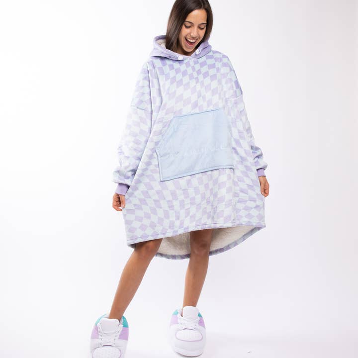 Flamingueo - Wholesale Throw Blanket - Easter Giant Snuggie2