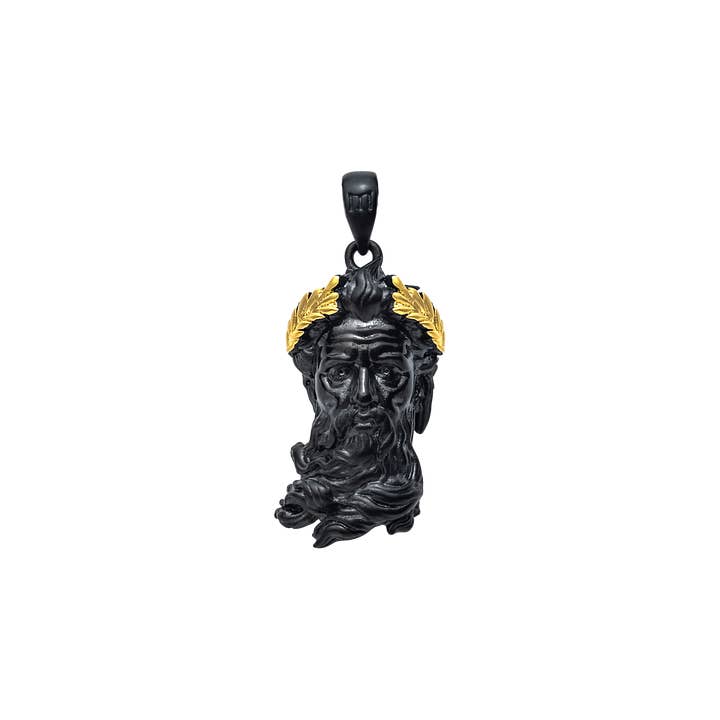 Poseidon Pendant - Black for wholesale by Marcozo
