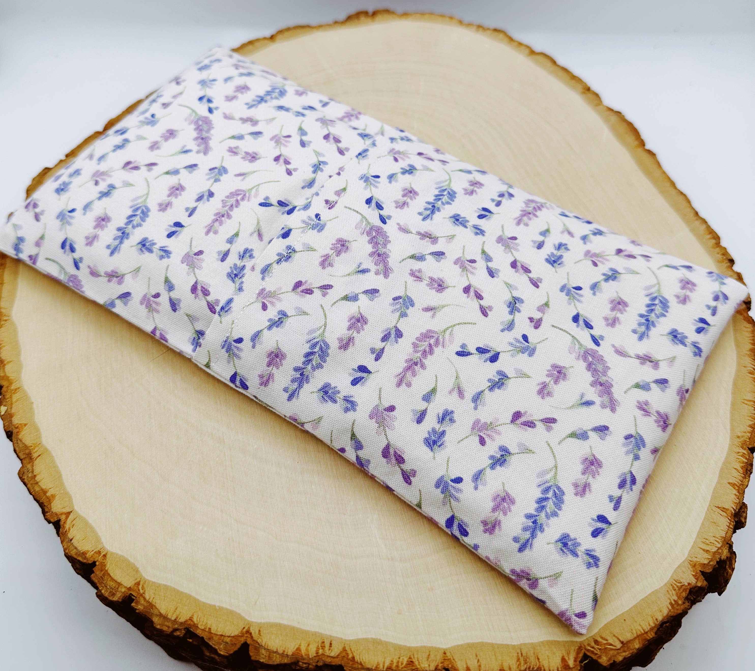 Wellness & Oils - Wholesale Spa/Therapy Pillow - Lavender Eye Pillow with Washable Cover-Beige Lavender 1