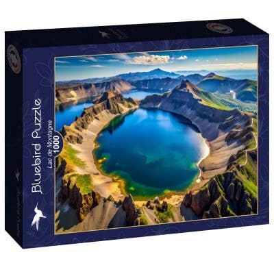 1000 Piece Puzzle - Mountain Lake for wholesale by Bluebird Puzzle