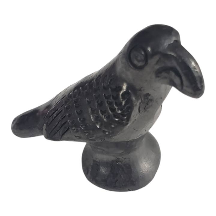 The Little Pueblo - Wholesale Decorative Figurine - Barro Negro Bird Figurine from Oaxaca Mexico