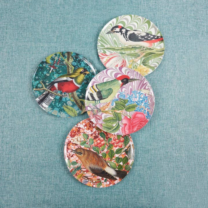 THOMASPAUL - Wholesale Dinner Plate - FLORA & FAUNA DINNER PLATES SET OF FOUR2