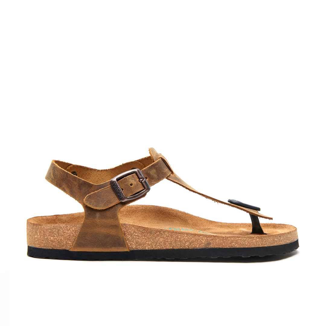 Comfortfusse - Wholesale Sandals - Women's - Gerda - Genuine Leather Orthopedic Flat Sandals11