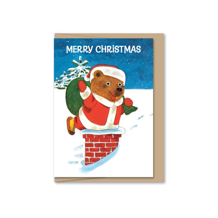 Maginating - Vendita all'ingrosso Biglietti di auguri di buone feste - Mini Recinto | Biglietto di Auguri di Natale | Babbo Artigli