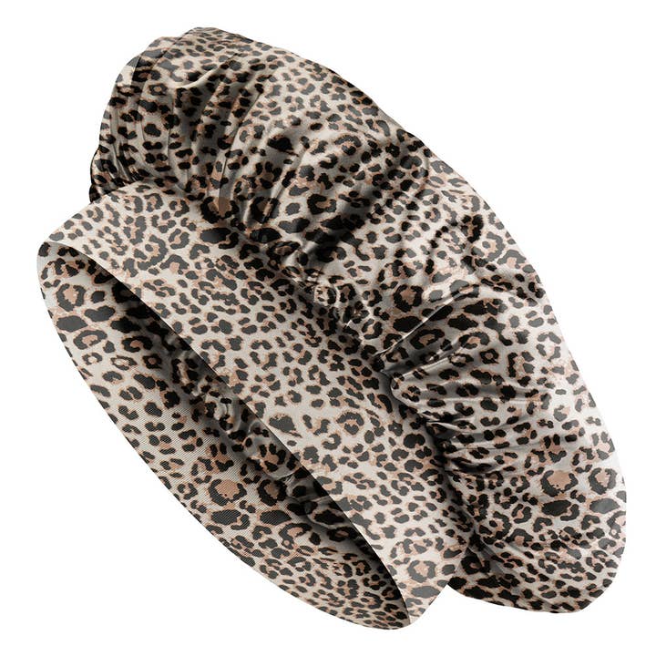 Blissy Halo Bonnet - Leopard for wholesale by Blissy